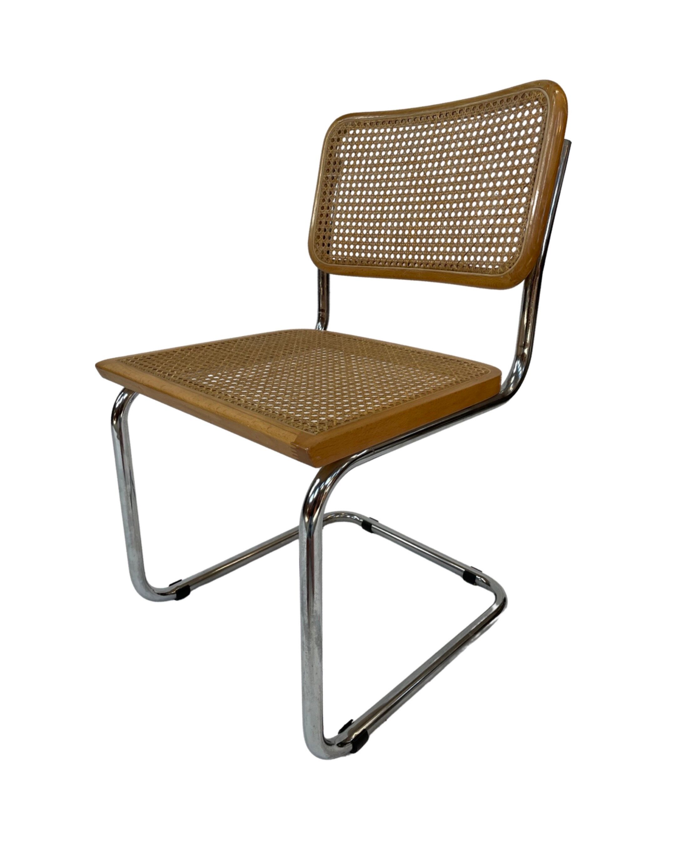 Cesca design chair b32 model in chrome