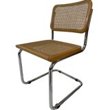 Cesca design chair b32 model in chrome