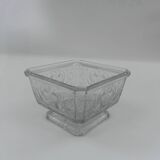 Glass cup with dragon decoration