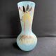 Enamelled blue vase - Enameled Art Nouveau