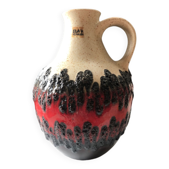 Fat lava vase Bay Keramik