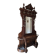 Cloakroom Napoleon III coat rack 19th in solid oak
