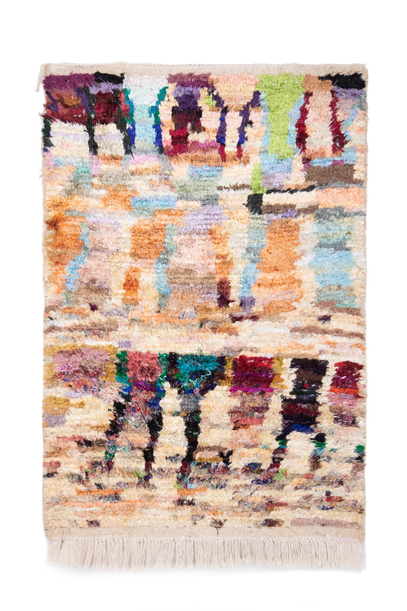 Berber Azilal silk rug 115 x 80 cm