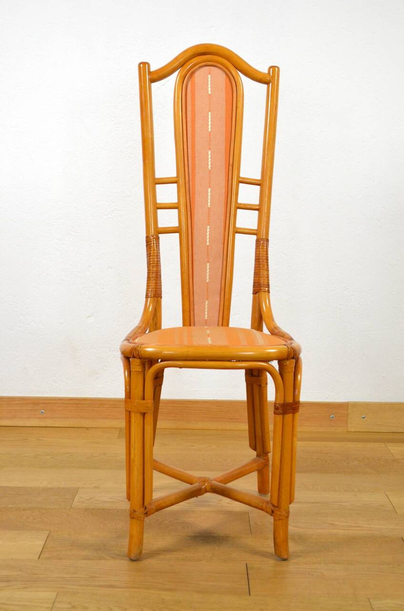 6 Vintage Bamboo & Rattan Chairs from the 1970s / 1980s