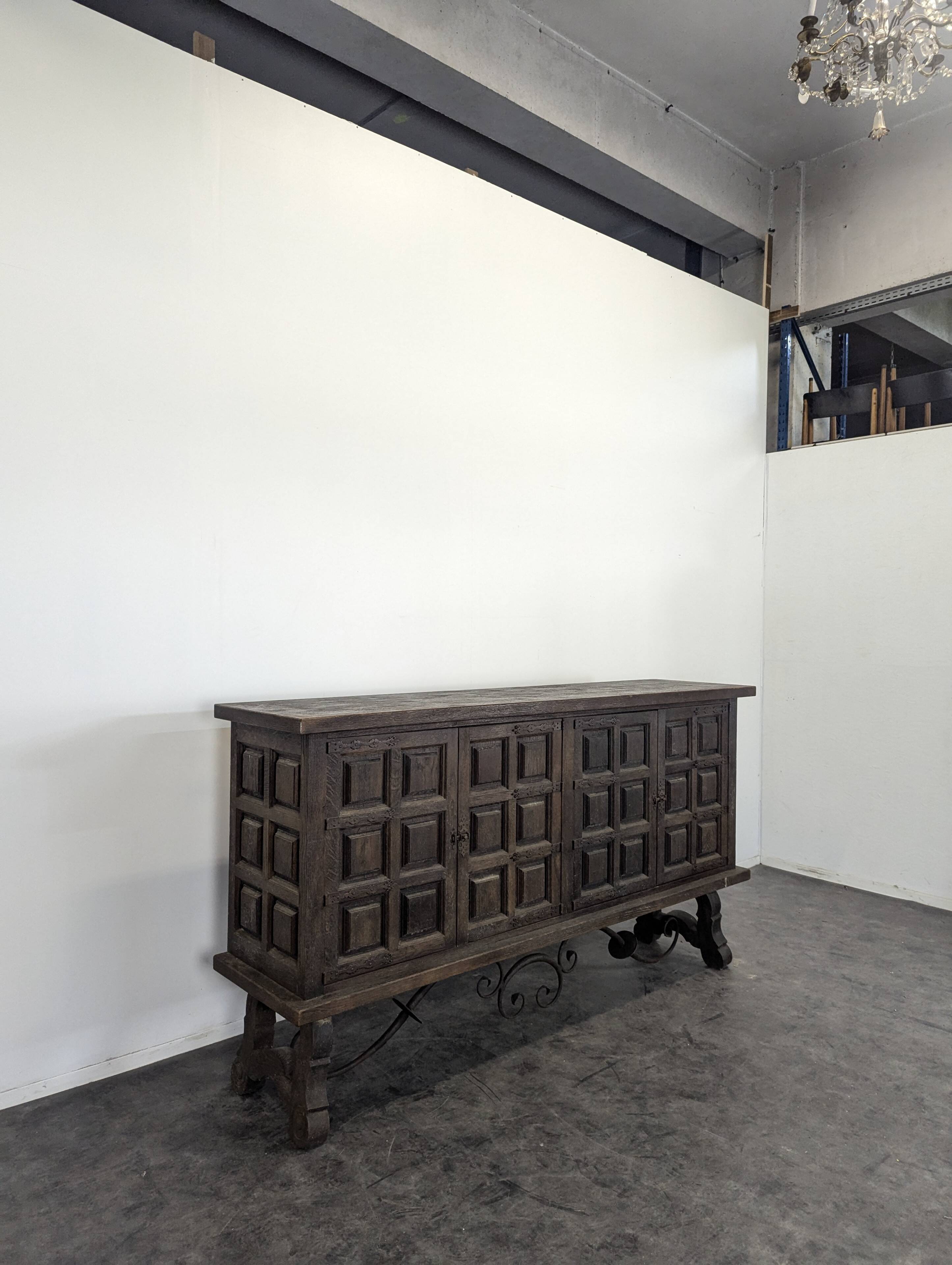 Spanish oak sideboard
