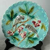 Sarreguemines majolica plates