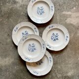 5 hollow plates Villeroy & Boch in porcelain