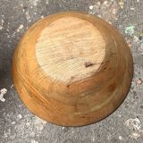 Saladier en bois forme conique