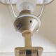 Table lamp "Le Dauphin" in gilded brass - mid 20th century