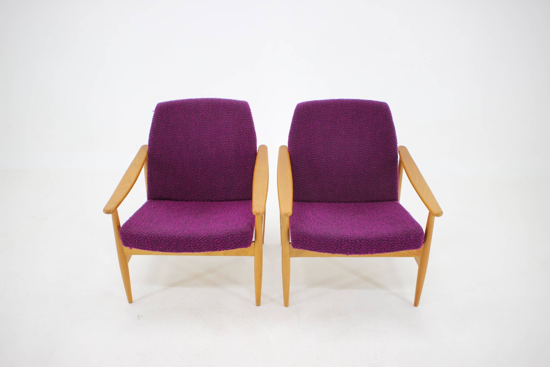 1960s Set of Two Armchairs, Czechoslovakia