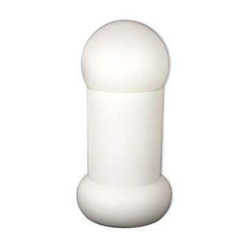 Mid-century glass table lamp from osvětlovací sklo valašské meziříčí, 1970s