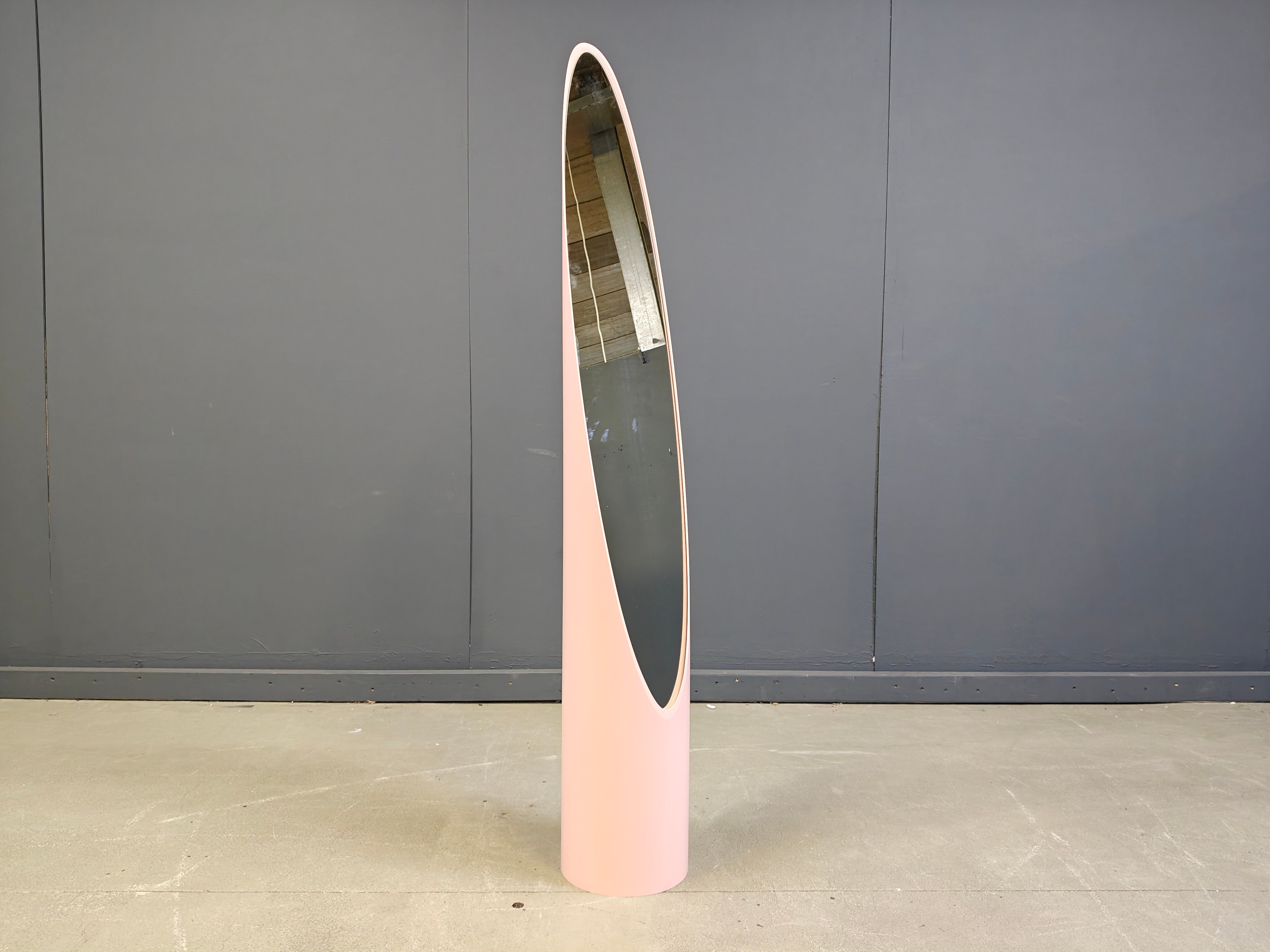 Unghia mirror by Rodolfo Bonetto, Italy 1970s