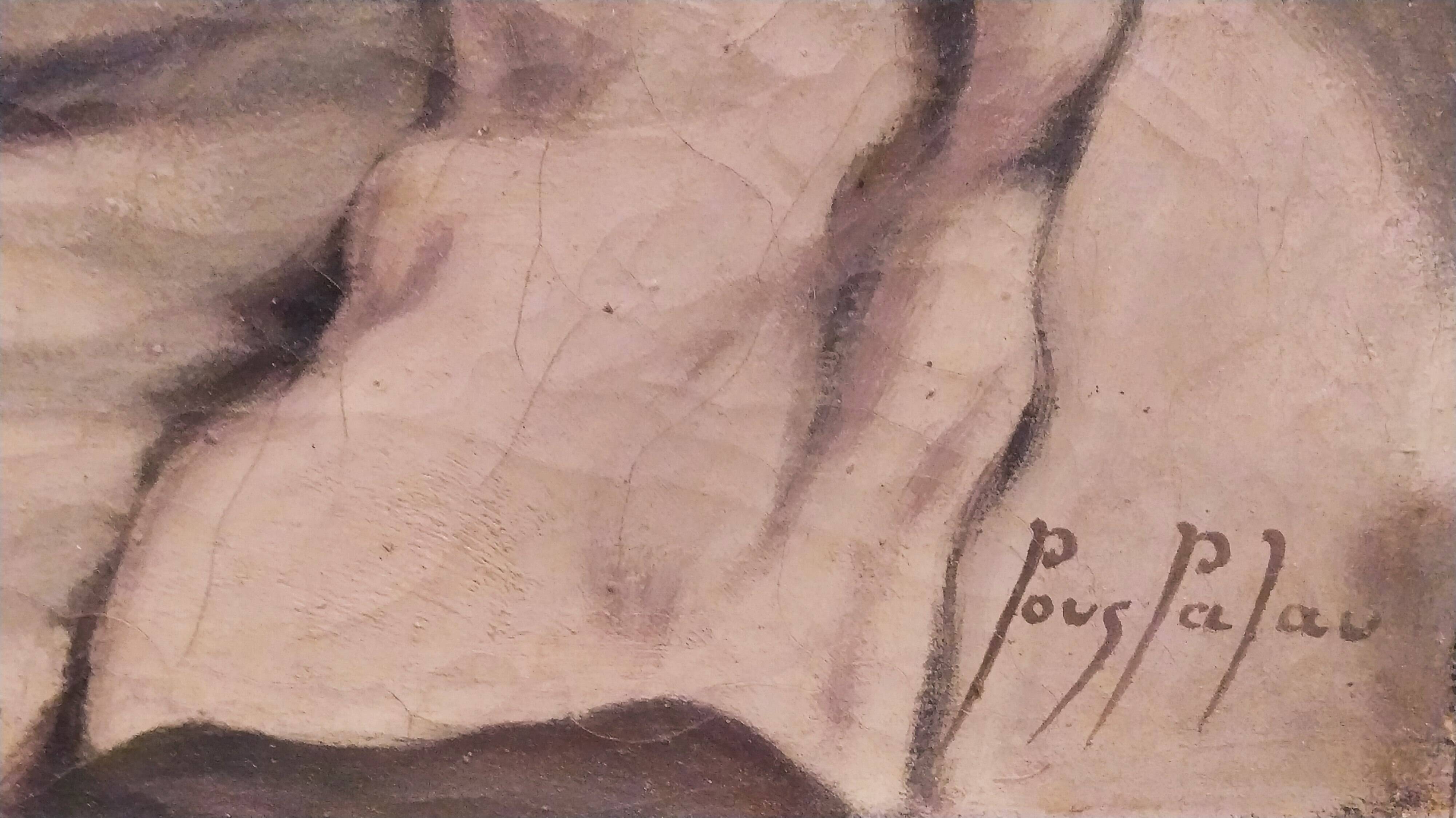 oil on canvas Antonio Pous Palau Catalan painter (1870-1959)