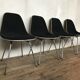 Série de 4 chaises DSX by Charles Eames par Herman Miller 1970