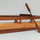Kayak scale model violet wood