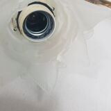 Flower gilded bronze lamp