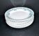 Moulin des Loups & Hamage set of 11 flat plates Ancient Athens in earthenware 1900
