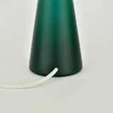 Lampe de table en verre de Murano du milieu du siècle