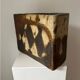Brutalist Danish vase stoneware from Trille Keramik, 1970s