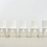 Set of 5 LRC Chairs by Architect Wiel Arets for Lensvelt Netherlands 2005