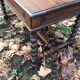 Louis XIII twisted farm table / Turned wooden desk