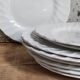 Nine fine English porcelain sweet plates