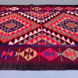 Old turkish kilim runner 275x90 cm