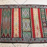 Ancien tapis oriental Kilim 74,5x150cm