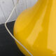 Suspension lamp yellow metal