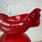 Murano Sommerso pocket emptier from the 70s