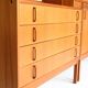 Paire de bibliothèques scandinaves en teck années 60
