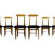 Mid Century Dining Chairs By Bernard Malendowicz, Poland, 1960s, Set Of 6