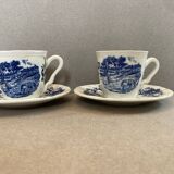 Lot 4 tasses BP sarguemines