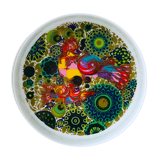 Rosenthal Feuervogel Porcelain Bowl by Björn Wiinblad, Rosenthal Studio Line, Bowl, Plate