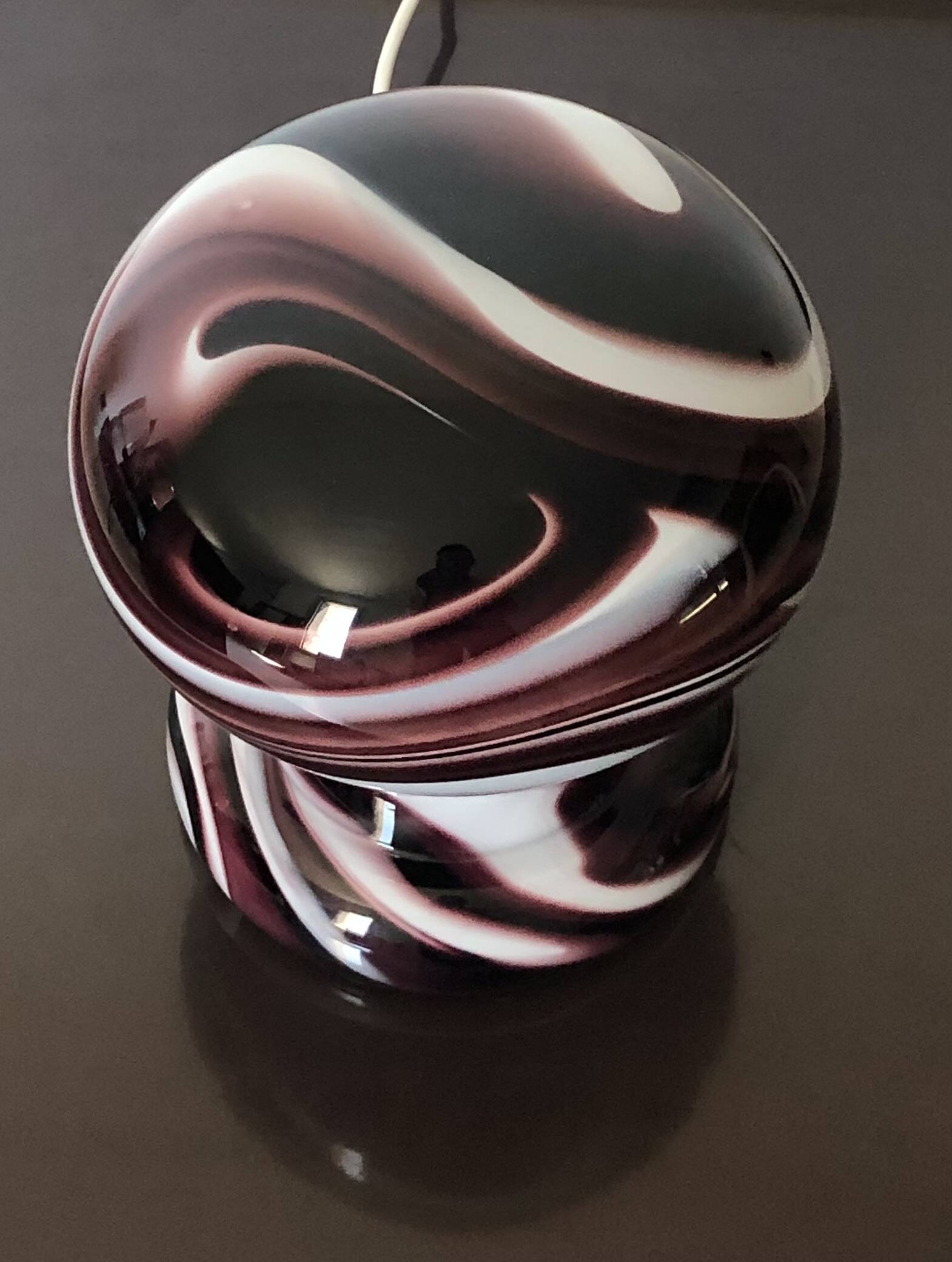 Murano glass table lamp by Carlo Moretti, Italy 1960s