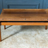 Scandinavian coffee table Smorrebrod with extendable system