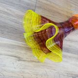 Vintage vase from Locronan glassworks