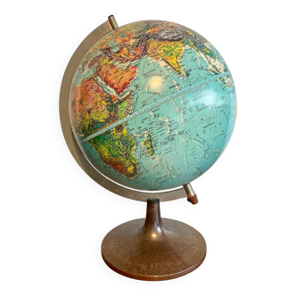 Globe terrestre made in Danemark