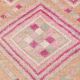 3x11 Soft Pink Turkish Runner Rug, 83x340 Cm
