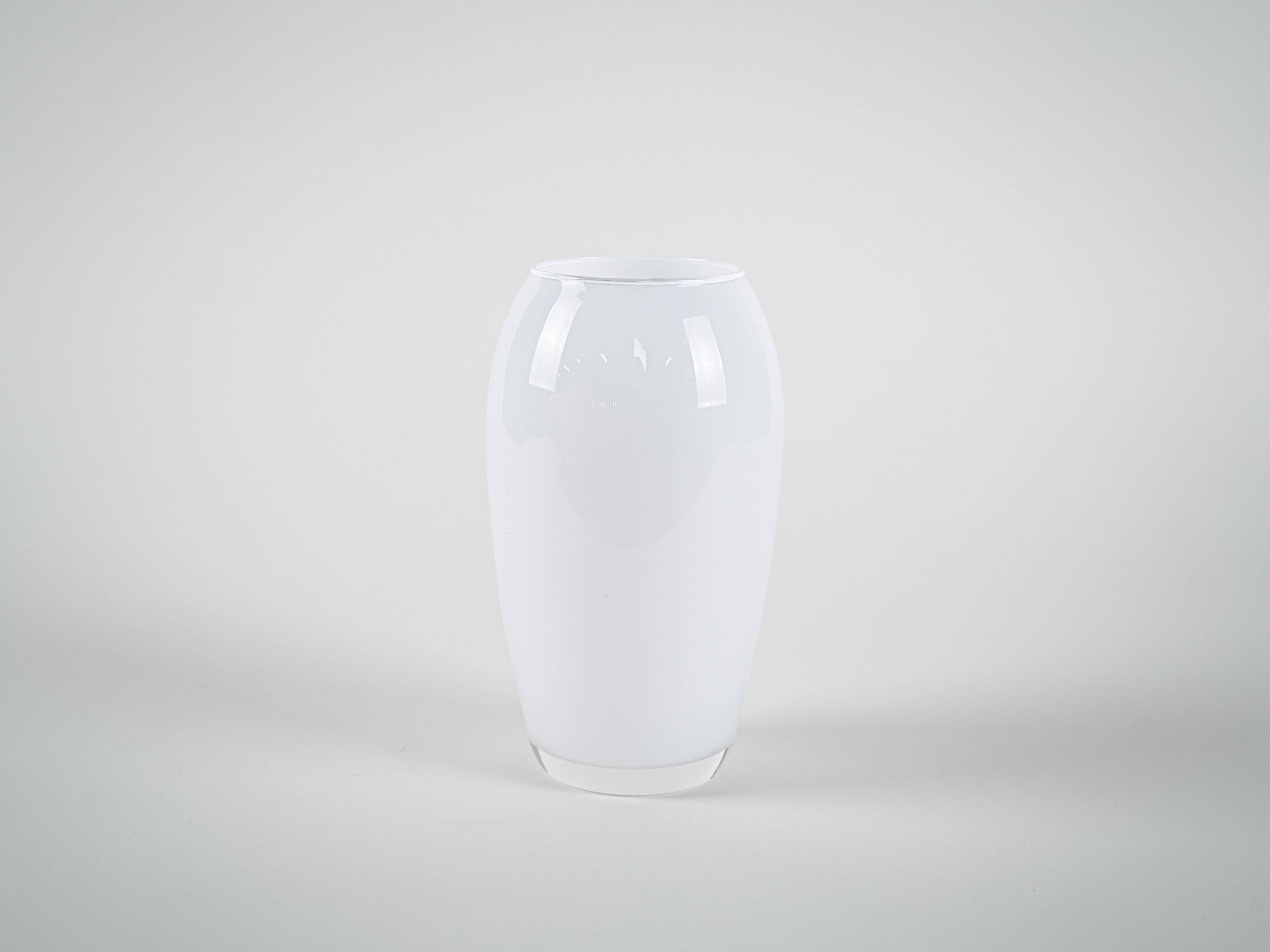 Glass vase, Danish design, 1970s, made in Denmark