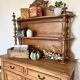 Vaisselier & Parisian sideboard raw wood