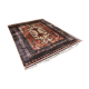 Large oriental rug in wool and silk hand made 310x227cm