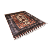 Large oriental rug in wool and silk hand made 310x227cm