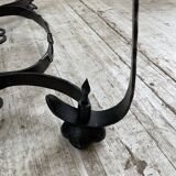 Table basse des années 80 style brutaliste