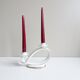 Porcelain candlesticks from Hutschenreuther