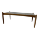 Vintage brutalist coffee table / Eric Merthen coffee table