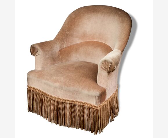 Housse Extensible Pour Fauteuil Crapaud Ancien www.selency.fr