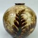Camille Tharaud, round vase model Fougères, Limoges, Art Deco circa 1930
