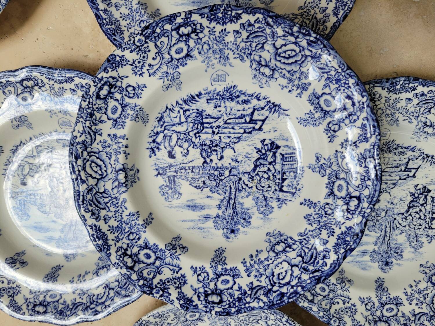English soup plates