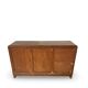 Italian Art deco burl walnut sideboard, of great quality.